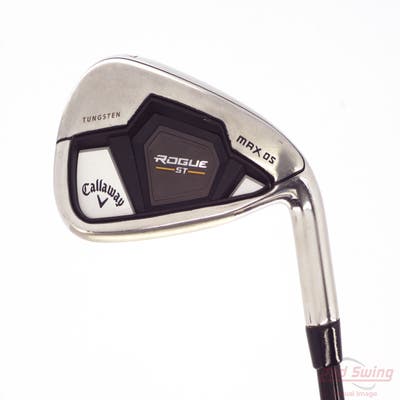 Callaway Rogue ST Max OS Single Iron 7 Iron Mitsubishi Tensei AV Blue 65 Graphite Regular Right Handed 37.0in