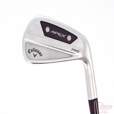 Callaway Apex Pro 24 Single Iron 7 Iron Dynamic Gold Mid 115 Gunmetal Steel Stiff Right Handed 37.0in