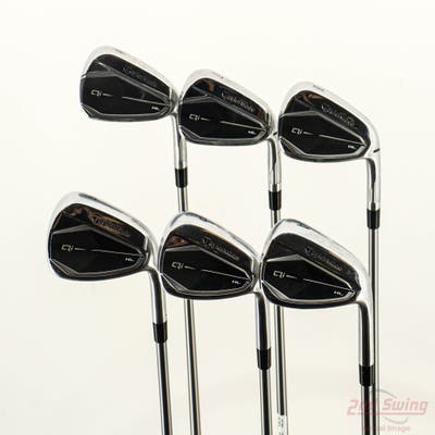 TaylorMade Qi HL Iron Set 6-PW AW Fujikura Speeder NX TCS 50 Graphite Senior Right Handed -1/4"