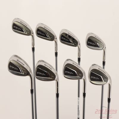 TaylorMade Stealth HD Iron Set 5-PW AW SW Fujikura Speeder NX 50 Graphite Regular Right Handed STD