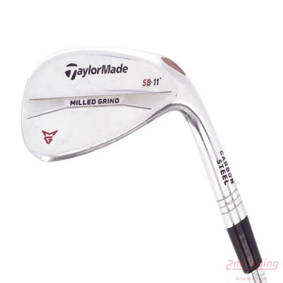 TaylorMade Milled Grind Raw Wedge Sand SW 54° 11 Deg Bounce SB True Temper Dynamic Gold Steel Wedge Flex Right Handed 35.5in