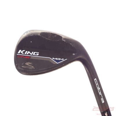 Cobra KING MIM Black One Length Wedge Lob LW 60° 8 Deg Bounce V Grind FST KBS Hi-Rev 2.0 Black PVD Steel Stiff Right Handed 37.5in