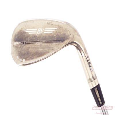 Titleist Vokey SM9 Brushed Steel Wedge Gap GW 50° 12 Deg Bounce F Grind Stock Steel Shaft Steel Wedge Flex Right Handed 35.0in