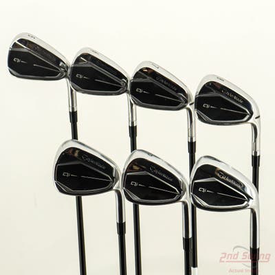 TaylorMade Qi Iron Set 5-PW AW Fujikura Ventus TR Blue 5 Graphite Senior Right Handed STD