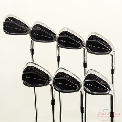 TaylorMade Qi Iron Set 5-PW AW FST KBS MAX 85 MT Steel Regular Right Handed STD