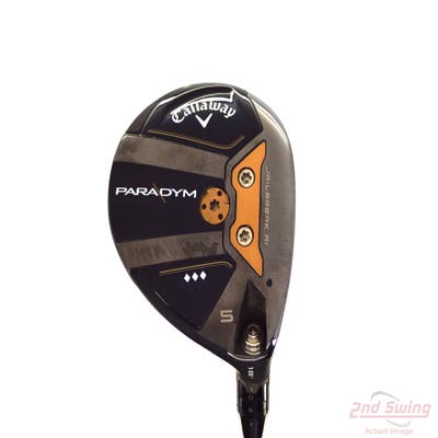 Callaway Paradym Triple Diamond Fairway Wood 5 Wood 5W 18° Grafalloy Raven 65 Graphite Regular Right Handed 42.5in