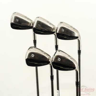 Wilson Staff Launch Pad 2 Iron Set 6-PW Project X EvenFlow Green 65 Graphite Regular Right Handed -1/4"