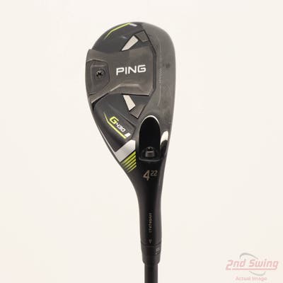 Ping G430 Hybrid 4 Hybrid 22° Fujikura Ventus HB Velocore+ Black 8 Graphite Stiff Right Handed 40.0in