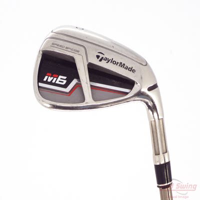 TaylorMade M6 Single Iron Pitching Wedge PW UST Mamiya Recoil ES 460 Graphite Regular Right Handed 36.25in