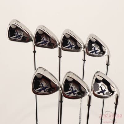 Callaway X-20 Iron Set 5-PW AW Callaway X Steel Steel Uniflex Right Handed +1/4"