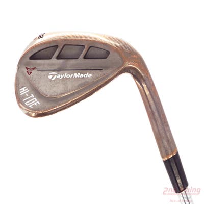 TaylorMade Milled Grind HI-TOE 3 Copper Wedge Lob LW 58° 10 Deg Bounce Stock Steel Shaft Steel Wedge Flex Right Handed 35.0in