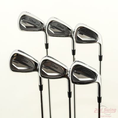 Titleist 2023 T350 Iron Set 5-PW True Temper Dynamic Gold S300 Steel Stiff Right Handed +1/2"