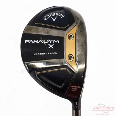 Callaway Paradym X Fairway Wood 3 Wood HL 16.5° Aldila Ascent PL 50 Graphite Senior Right Handed 43.25in