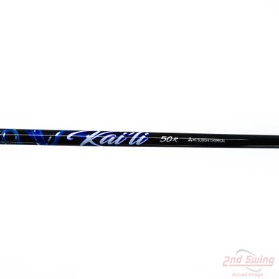 Used W/ Mizuno RH Adapter Mitsubishi Golf Kai'li Blue 50 Driver Shaft Regular 44.25in