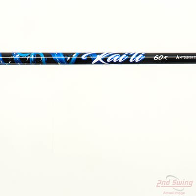 Used W/ Mizuno RH Adapter Mitsubishi Golf Kai'li Blue 60 Fairway Shaft Regular 42.5in