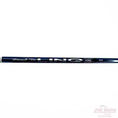 Used W/ Mizuno RH Adapter UST Mamiya LIN-Q Blue 75 Hybrid Shaft Regular 39.75in