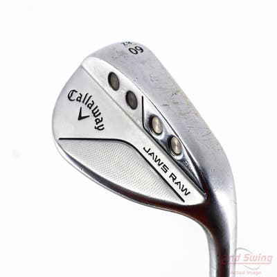Callaway Jaws Raw Chrome Wedge Lob LW 60° 8 Deg Bounce Z Grind True Temper Dynamic Gold Spinner Tour Issue Steel Wedge Flex Right Handed 35.0in