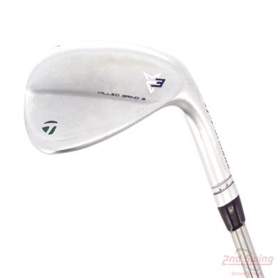 TaylorMade Milled Grind 3 Raw Chrome Wedge Sand SW 54° 11 Deg Bounce SB Project X Catalyst 80 Graphite Stiff Right Handed 35.5in