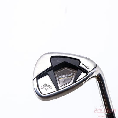 Callaway Rogue ST Max Single Iron Pitching Wedge PW Aerotech SteelFiber i110 Steel Stiff Right Handed 34.75in