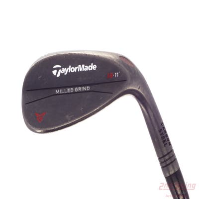 TaylorMade Milled Grind Black Wedge Sand SW 54° 11 Deg Bounce SB FST KBS Tour $-Taper 130 Steel X-Stiff Right Handed 35.5in
