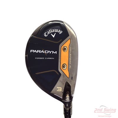 Callaway Paradym Fairway Wood 3 Wood 3W 15° Project X HZRDUS Silver Gen4 50 Graphite Regular Right Handed 43.25in