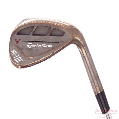 TaylorMade HI-TOE RAW Wedge Sand SW 56° 10 Deg Bounce FST KBS Hi-Rev 2.0 115 Steel Wedge Flex Right Handed 35.5in