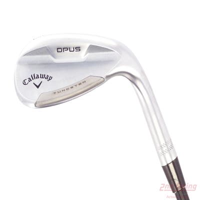Mint Callaway Opus Platinum Chrome Wedge Lob LW 60° 8 Deg Bounce Z Grind Dynamic Gold Mid 115 Gunmetal Steel Wedge Flex Right Handed 35.0in
