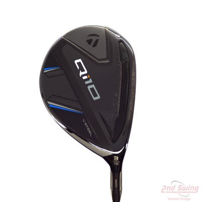 TaylorMade Qi10 Fairway Wood 3 Wood 3W 15° VA Composites SYNYSTR 65 Graphite Stiff Right Handed 42.5in
