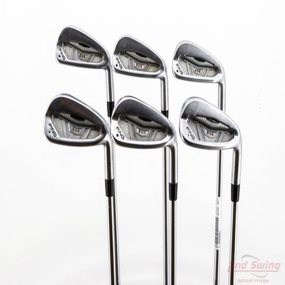 Ping S56 Iron Set 5-PW FST KBS Tour Steel Stiff Right Handed Blue Dot +1/4"
