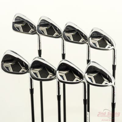 Ping G430 Iron Set 5-PW AW GW Accra iSeries iS6 Iron Graphite Regular Right Handed Red dot +1/4"