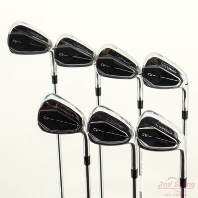 TaylorMade Qi Iron Set 5-PW AW FST KBS MAX 85 MT Steel Regular Right Handed -1/4"