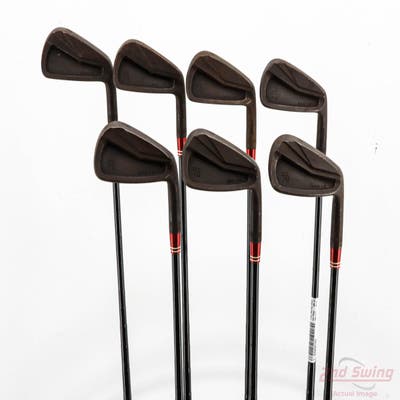 Sub 70 659 CB Forged Raw Iron Set 4-PW FST KBS Tour-V 90 Steel Stiff Right Handed +1/2"