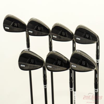 Sub 70 699 Pro v2 Black Iron Set 5-PW AW True Temper Elevate MPH 95 Steel Stiff Right Handed -1/4"