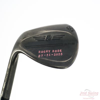 Titleist Vokey SM9 Jet Black Wedge Lob LW 60° 4 Deg Bounce T Grind Dynamic Gold TI Onyx S400 Steel Stiff Left Handed 35.0in