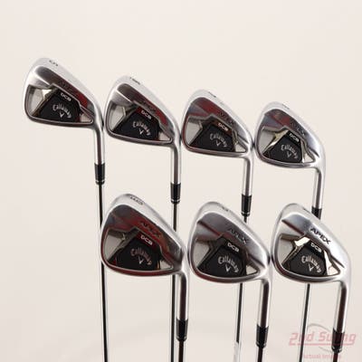 Callaway Apex DCB 21 Iron Set 5-PW AW True Temper Elevate MPH 85 Steel Regular Right Handed STD