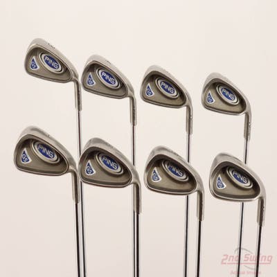 Ping G5 Iron Set 3-PW Stock Steel Shaft Steel Regular Right Handed Blue Dot +3/4"