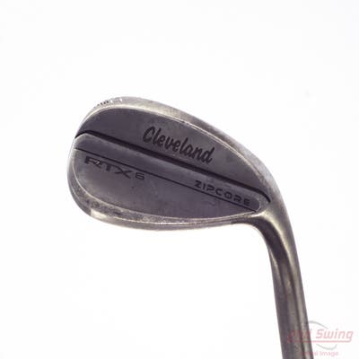 Cleveland RTX 6 ZipCore Black Satin Wedge Lob LW 60° 10 Deg Bounce Mid True Temper Dynamic Gold Spinner Tour Issue Steel Wedge Flex Right Handed 35.25in
