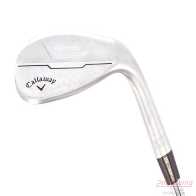 Callaway Opus Brushed Chrome Wedge Lob LW 60° 10 Deg Bounce S Grind True Temper Dynamic Gold Mid 115 Wedge Steel Wedge Flex Right Handed 34.75in
