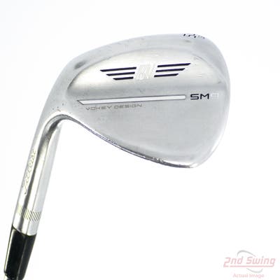 Titleist Vokey SM9 Tour Chrome Wedge Sand SW 54° 10 Deg Bounce S Grind Stock Steel Shaft Steel Wedge Flex Left Handed 35.5in