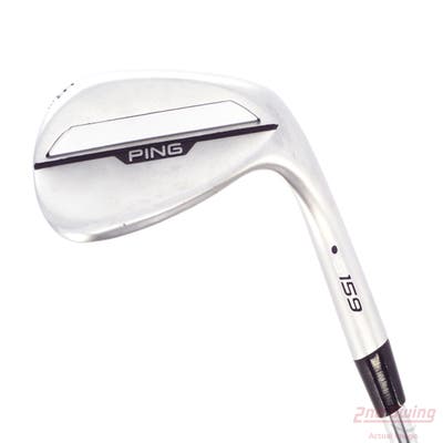 Ping s159 Chrome Wedge Lob LW 58° 8 Deg Bounce B Grind Ping Z-Z115 Steel Wedge Flex Right Handed Black Dot 35.25in