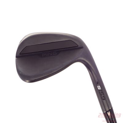 Ping s159 Midnight Wedge Sand SW 54° 12 Deg Bounce S Grind Ping Z-Z115 Steel Wedge Flex Right Handed Black Dot 35.75in