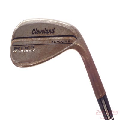 Cleveland RTX 6 ZipCore Tour Rack Raw Wedge Sand SW 56° 12 Deg Bounce Full True Temper Dynamic Gold Spinner Tour Issue Steel Wedge Flex Right Handed 35.5in