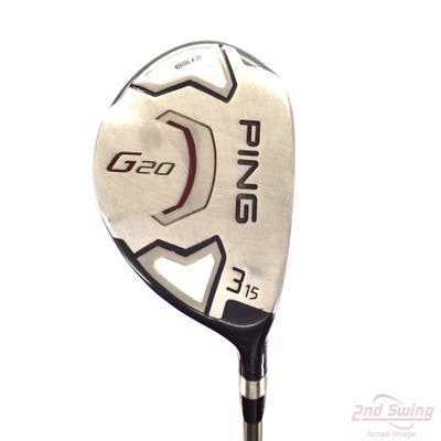 Ping G20 Fairway Wood 3 Wood 3W 15° Ping TFC 169F Graphite Regular Right Handed 43.0in