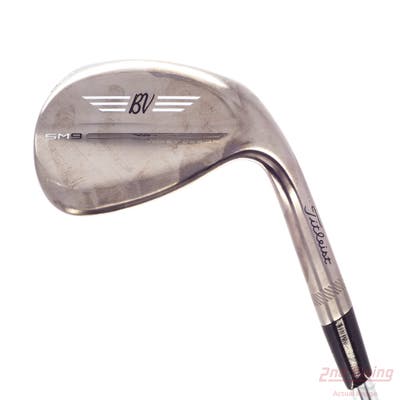 Titleist Vokey SM9 Brushed Steel Wedge Lob LW 58° 12 Deg Bounce D Grind Titleist Vokey BV Steel Wedge Flex Right Handed 35.0in