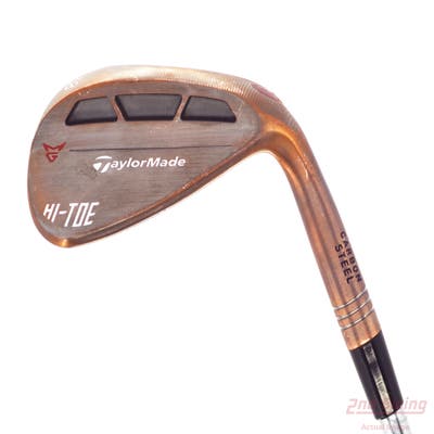TaylorMade Milled Grind HI-TOE Wedge Lob LW 58° FST KBS Hi-Rev 2.0 Steel Wedge Flex Right Handed 34.75in