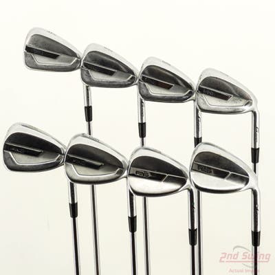 Ping G700 Iron Set 4-PW AW AWT 2.0 Steel Regular Right Handed Green Dot +1 1/2"
