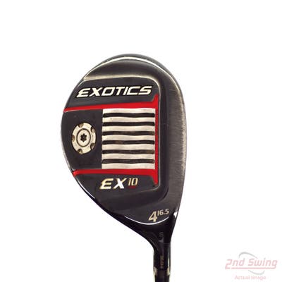 Tour Edge Exotics EX10 Fairway Wood 4 Wood 4W 16.5° Mitsubishi Bassara E-Series 42 Graphite Senior Right Handed 42.5in