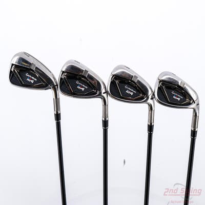 TaylorMade M4 Iron Set 7-PW Fujikura ATMOS 5 Red Graphite Senior Right Handed +1/4"