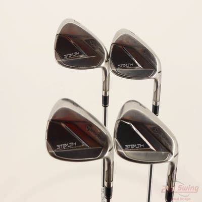 TaylorMade Stealth Iron Set 8-PW AW FST KBS MAX 85 MT Steel Regular Right Handed -1 3/4"