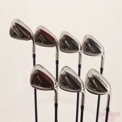 TaylorMade SIM2 MAX Iron Set 6-PW AW SW Fujikura Ventus Blue 6 Graphite Regular Right Handed -1/4"